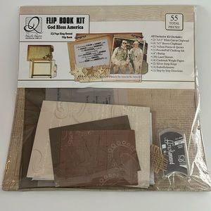 Flip Book Kit “God Bless America” by Quick Quotes Scrapbooking Co.